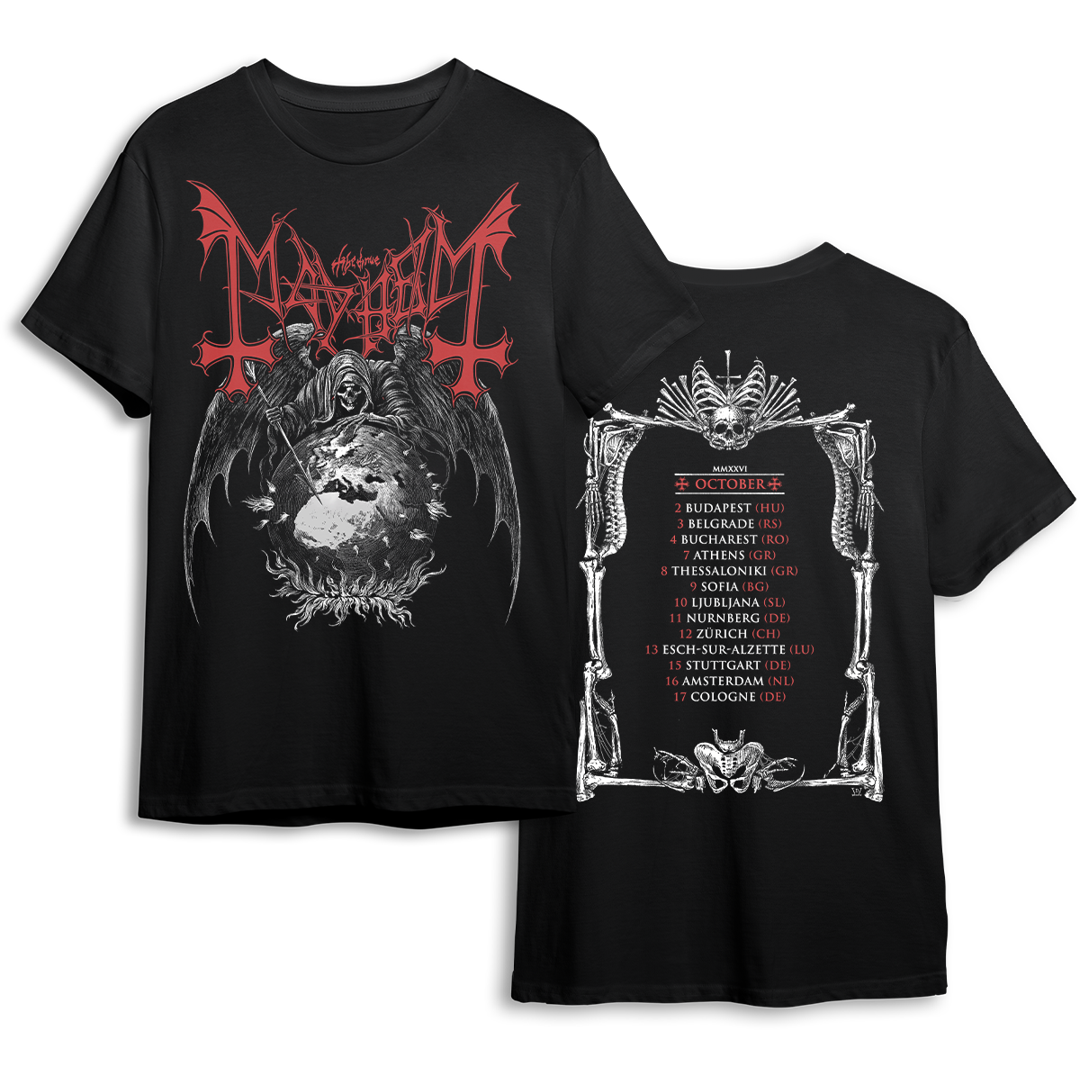 World On Fire Tour Ts